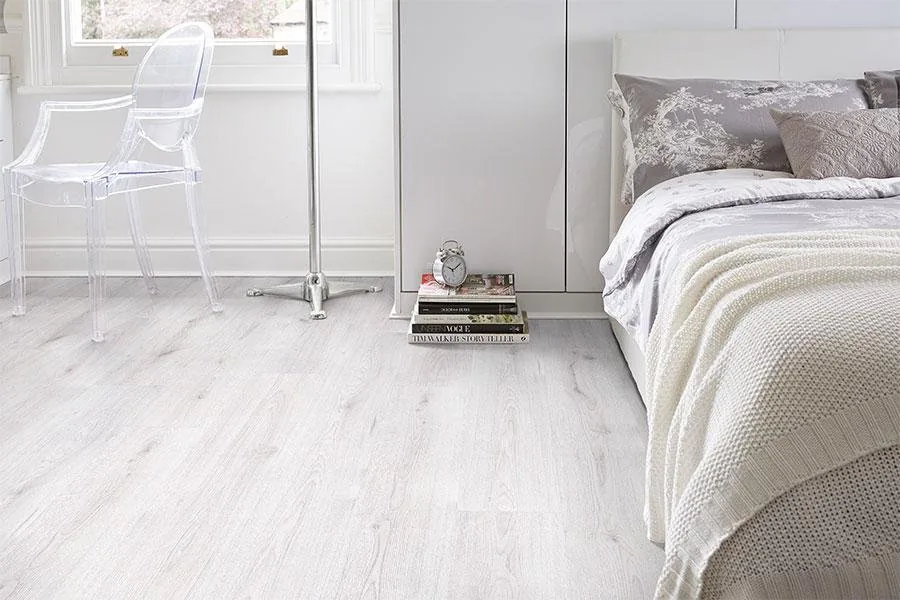 Light/White Laminate, 8mm x 193mm product image 1 | Wood Floors Online