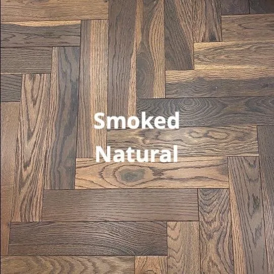 Smoked Natural Parquet product image 1 | Wood Floors Online