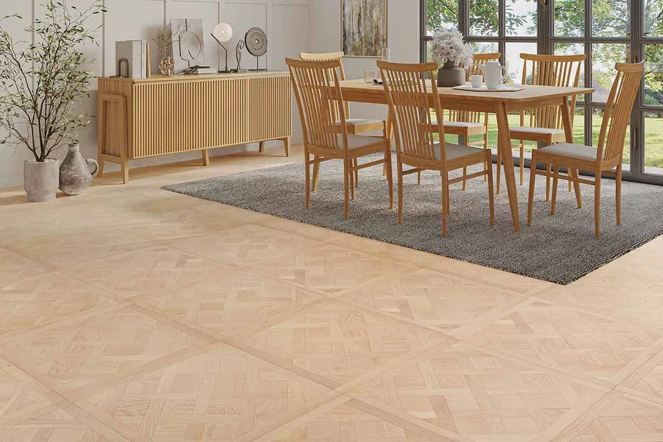 Oil Light oak/Natural Engineered, 14mm x 600mm product image 1 | Wood Floors Online