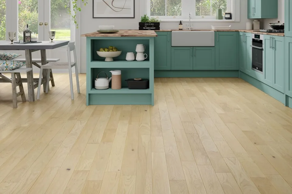 Brown/Natural Engineered, 14mm x 110mm product image 1 | Wood Floors Online