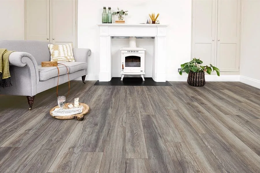 Dark/Grey Laminate, 10mm x 157mm product image 1 | Wood Floors Online