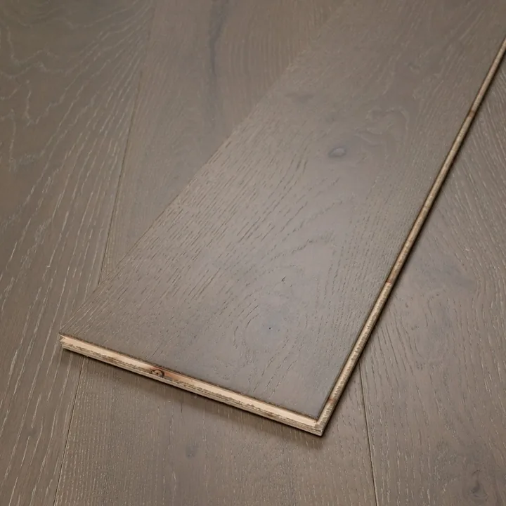 Brushed & Harbour Grey Engineered Oak, 14mm x 190mm product image 1 | Wood Floors Online