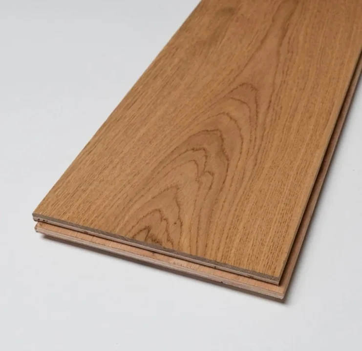 Unfinished Light oak Engineered, 10mm x 220mm product image 2 | Wood Floors Online