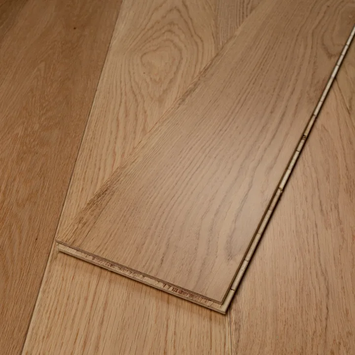 UV Lacquered Natural Oak Engineered Oak, 14mm x 190mm product image 1 | Wood Floors Online