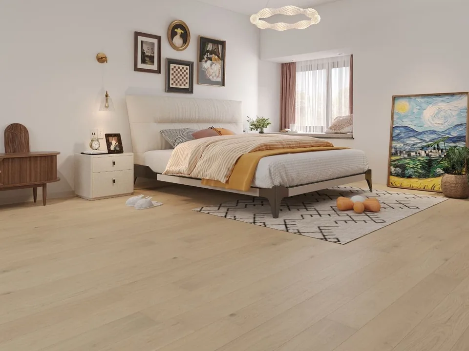 Lacquer Brown/Light oak Engineered product image 1 | Wood Floors Online
