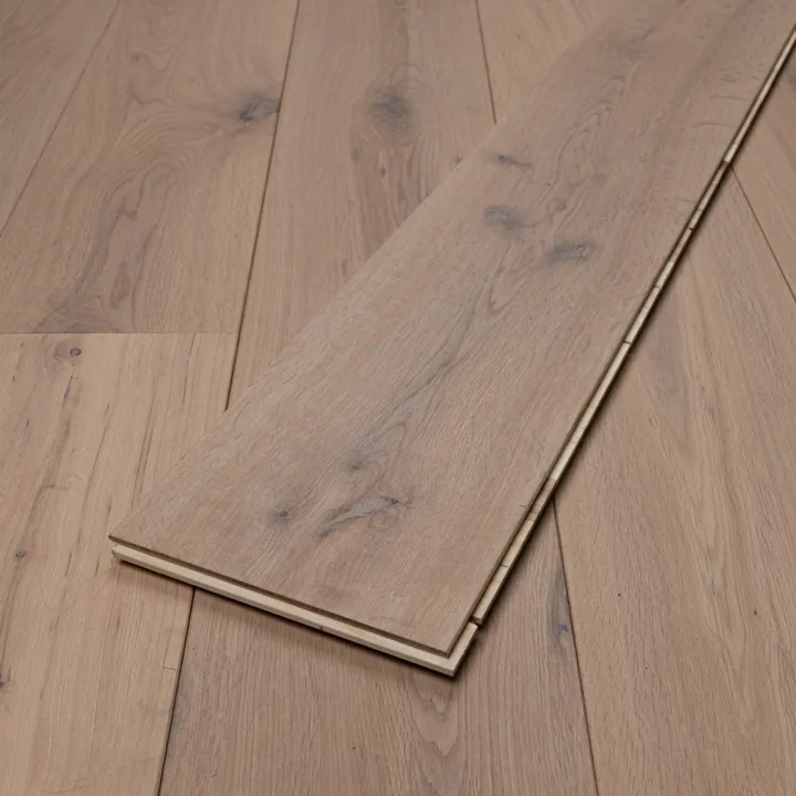 White Oiled White / Light Oak Engineered Oak, 14mm x 190mm product image 1 | Wood Floors Online