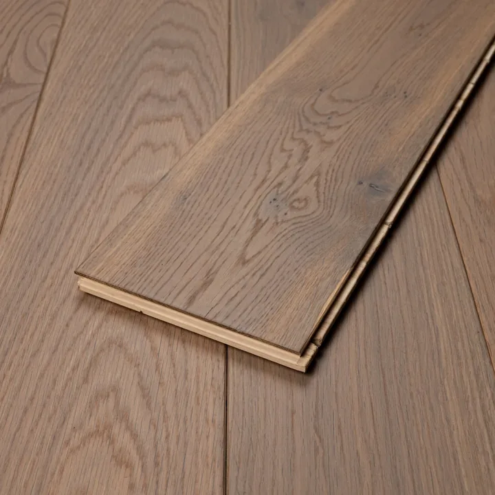Unfinished Natural Oak Engineered Herringbone, 14mm x 125mm product image 1 | Wood Floors Online