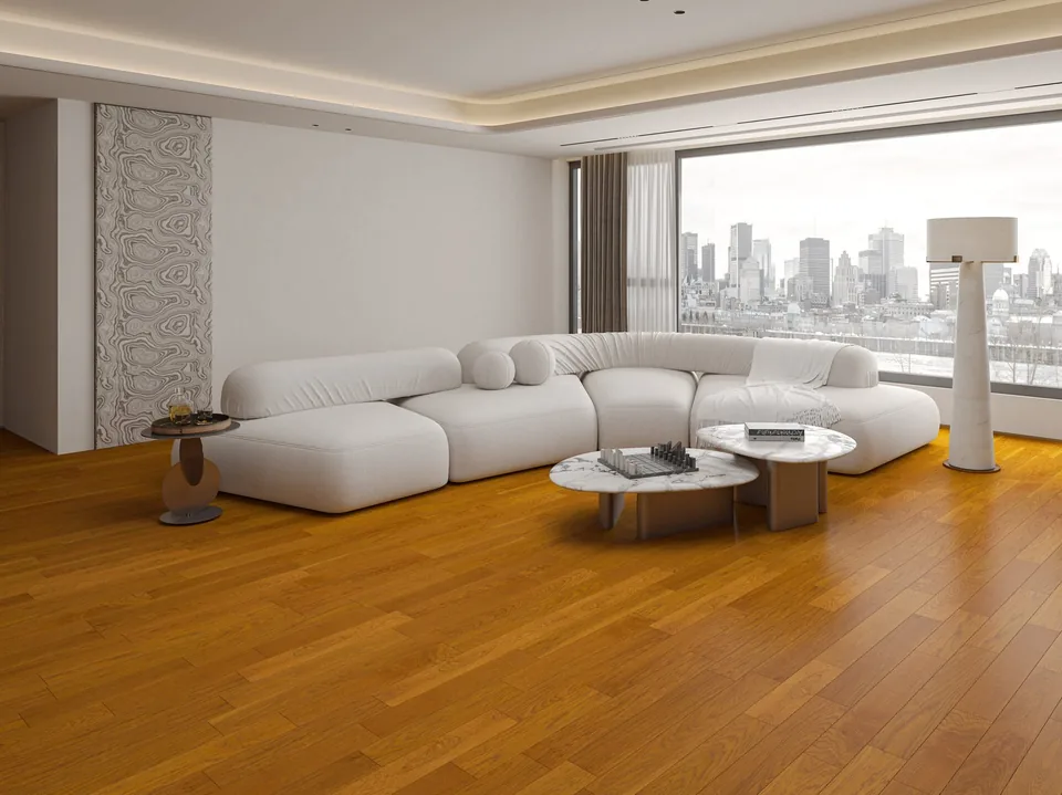 B& Golden Wheat Engineered Oak, 14mm x 125mm product image 1 | Wood Floors Online