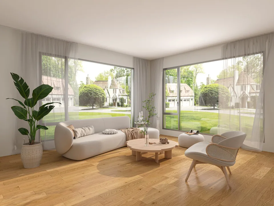 Natural Smooth Lacquer Natural Oak Engineered Oak, 14mm x 150mm product image 1 | Wood Floors Online