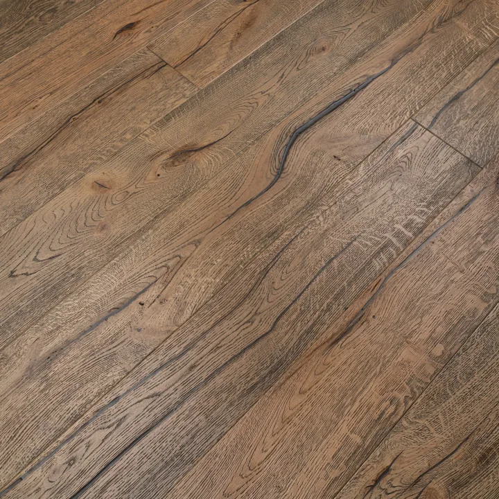 Antique Dark Brown Engineered, 20mm x 190mm product image 1 | Wood Floors Online