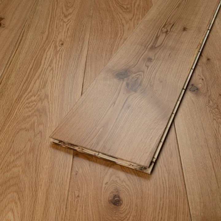UV Lacquered Natural Oak Engineered Oak, 14mm x 190mm product image 1 | Wood Floors Online