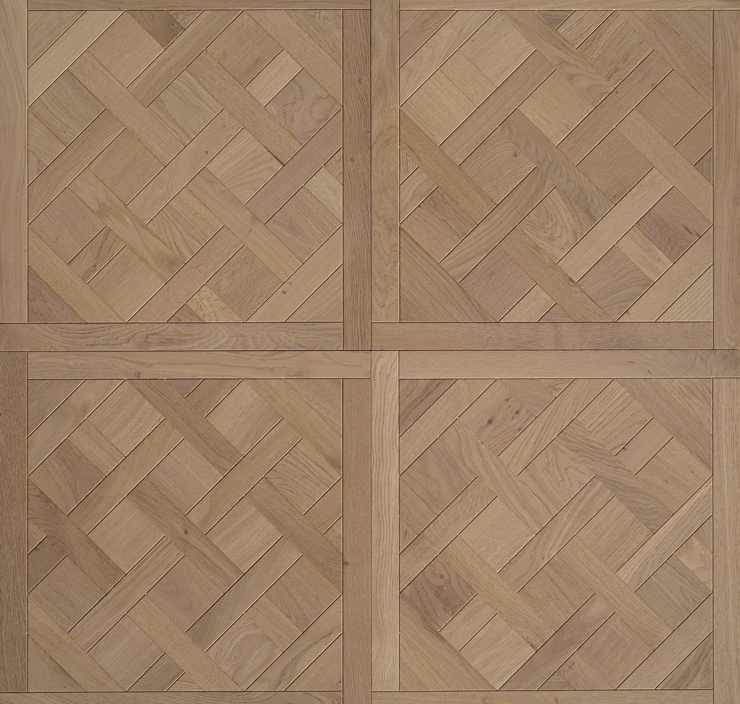 Brushed & Natural Wood Engineered Flooring, 15mm x 600mm product image 1 | Wood Floors Online