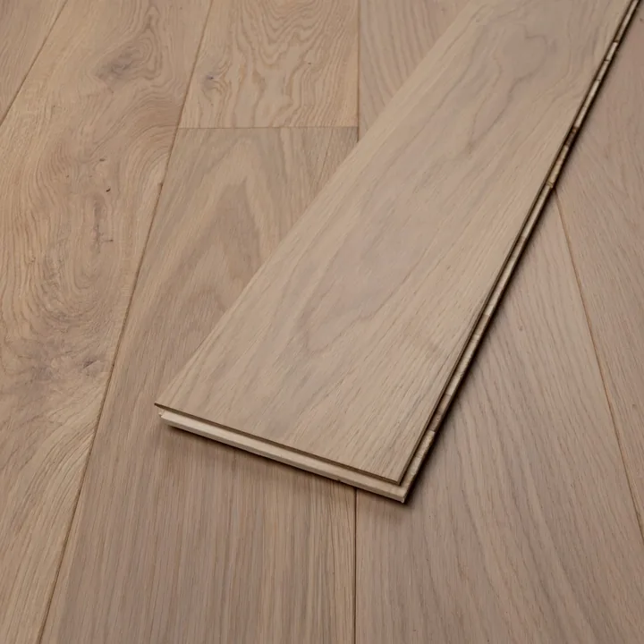 White Oiled White / Light Oak Engineered Oak, 14mm x 150mm product image 1 | Wood Floors Online