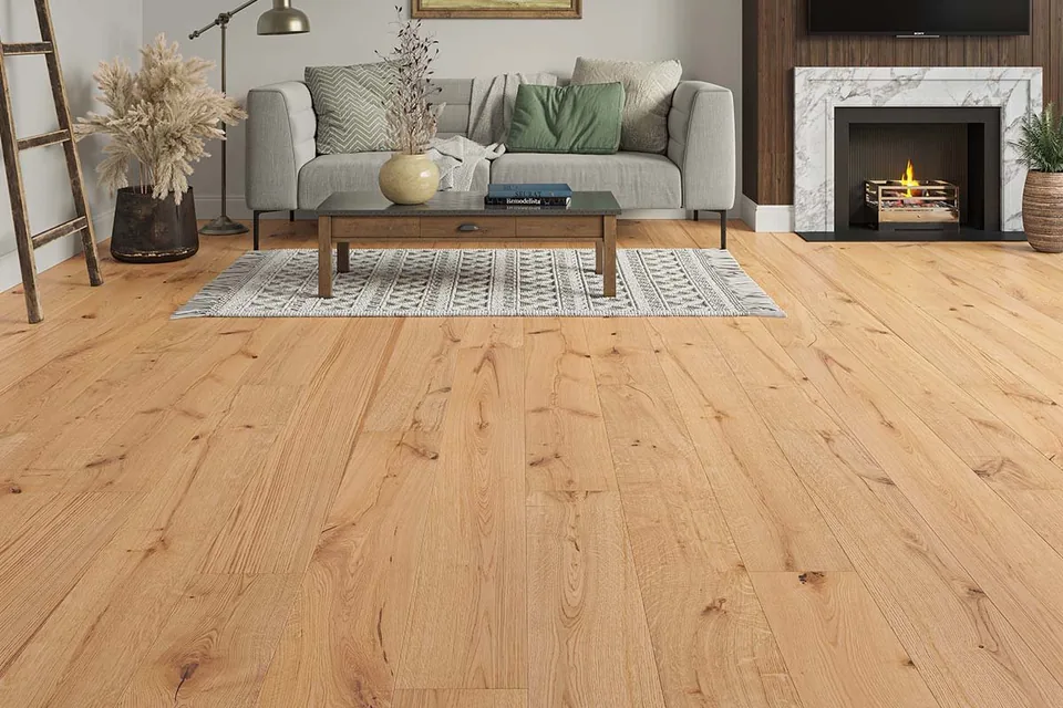 Lacquer Brown Engineered, 20mm x 190mm product image 1 | Wood Floors Online