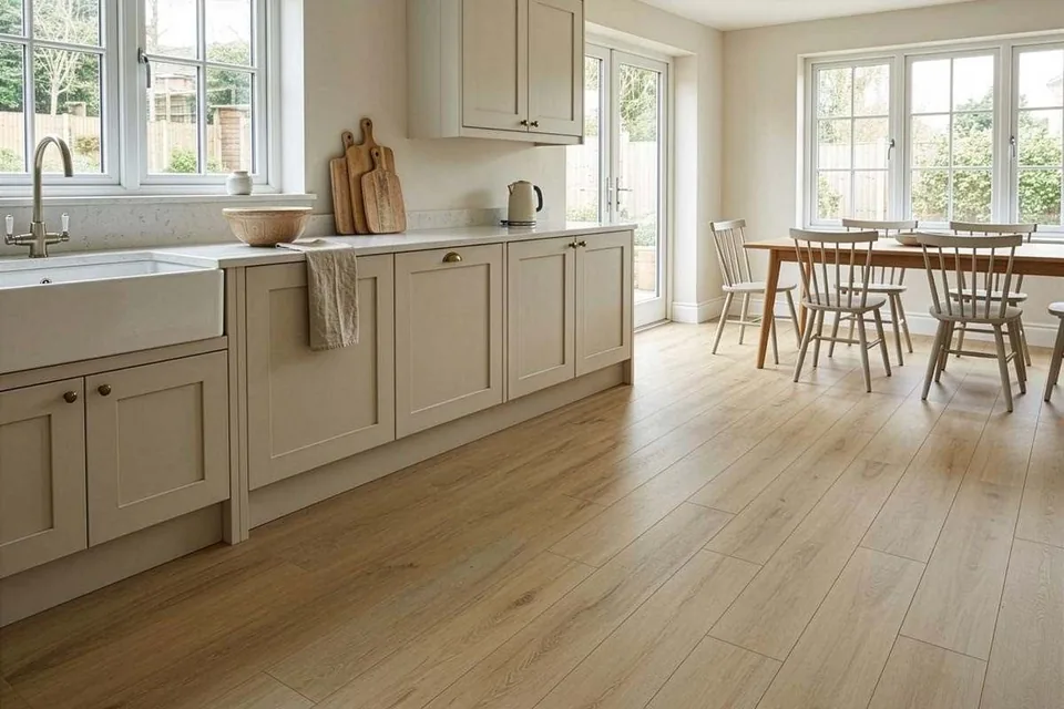 Natural Laminate, 12mm x 240mm product image 1 | Wood Floors Online