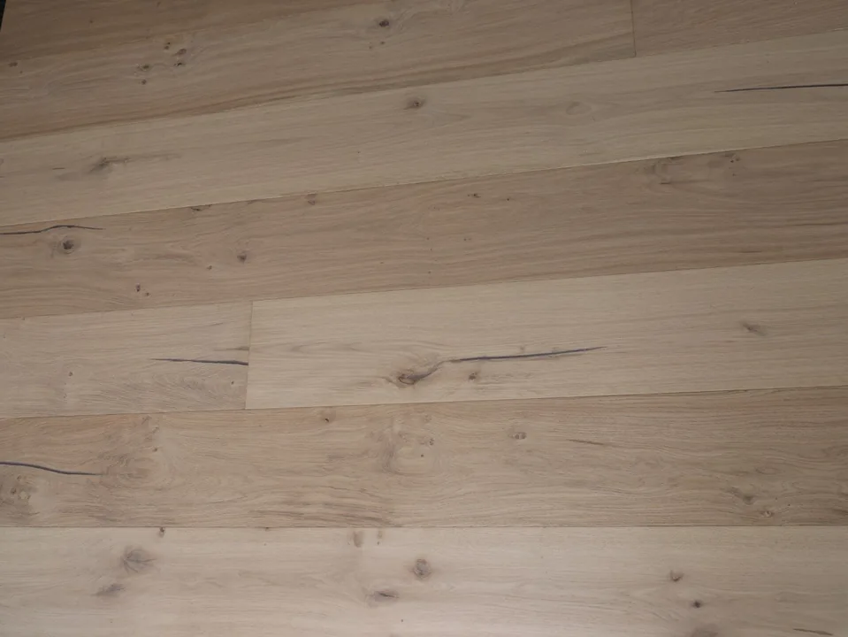 Invisible Lacquer Natural Oak Engineered Oak, 14mm x 190mm product image 1 | Wood Floors Online