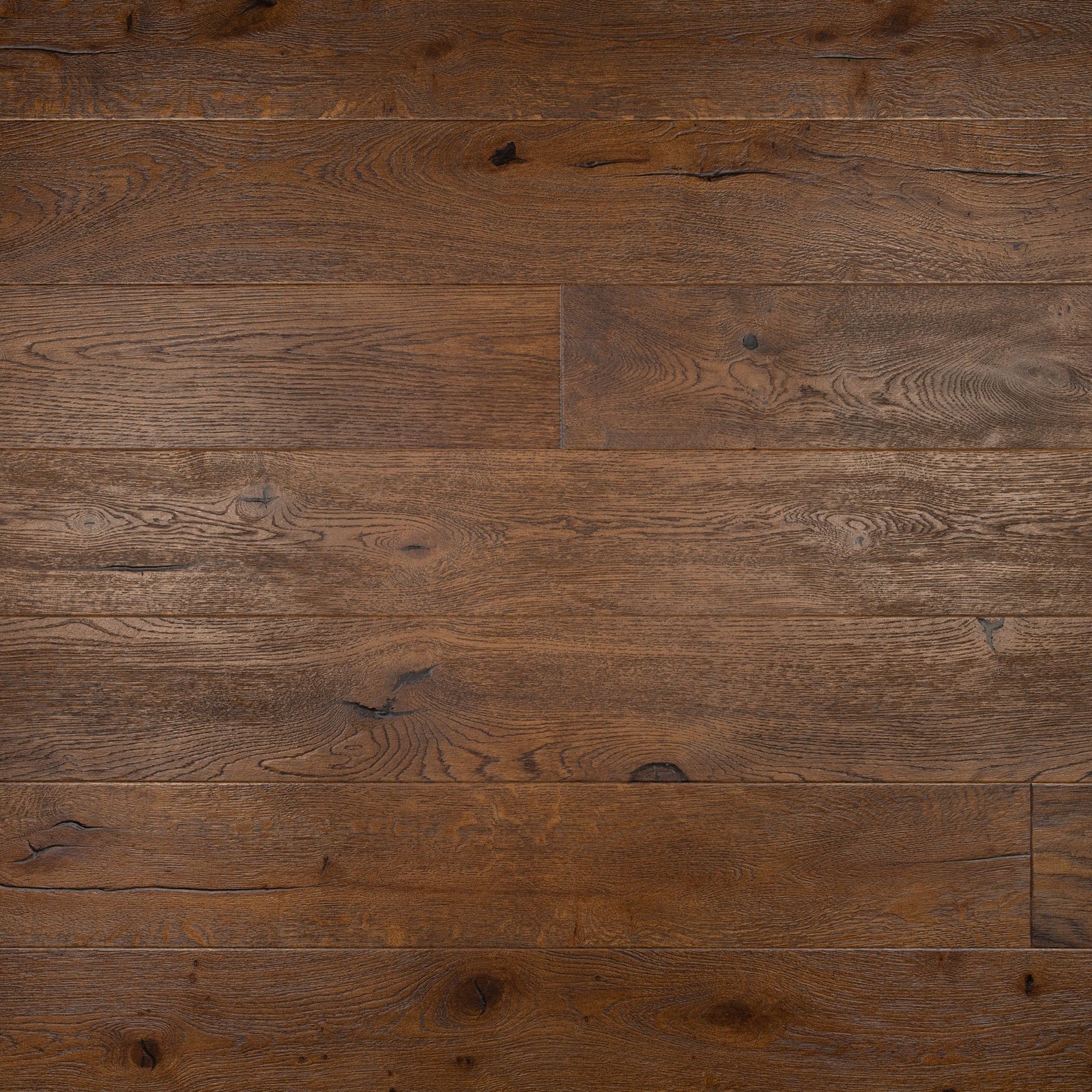 Hard Wax Oiled Antique Brown Engineered Oak, 14mm x 190mm product image 3 | Wood Floors Online