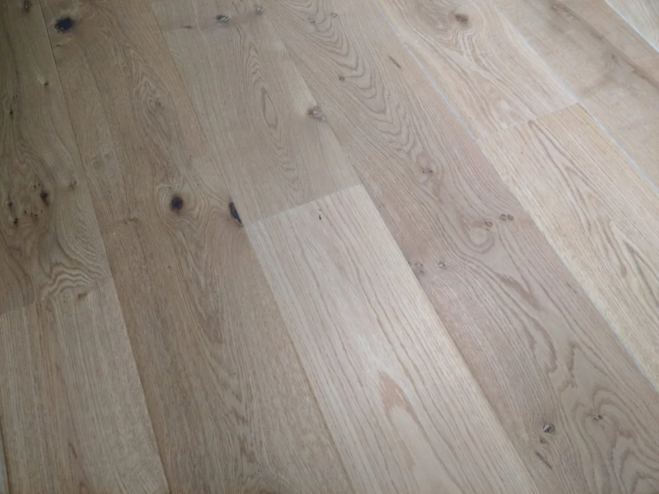 Smooth Oiled Natural Oak Engineered Oak, 20mm x 190mm product image 1 | Wood Floors Online