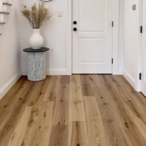 Galleria Professional Engineered European Rustic Oak Flooring 14mm x 190mm Stoney Grey Oiled - Image 1