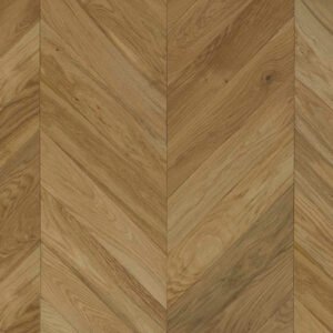 Galleria Professional Engineered Select Oak Chevron 14mm x 110mm Natural Brushed UV Oiled - Image 5