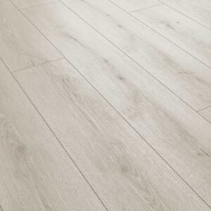 Audacity 12mm Laminate Flooring White Oak Built-in Underlay - Image 3
