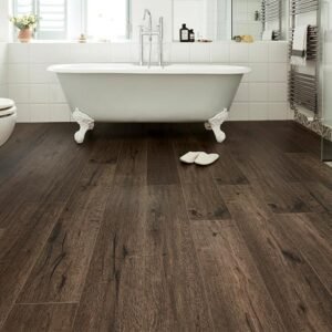 Audacity 12mm Laminate Homestead Oak Built-in Underlay - Image 1