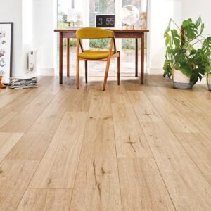 Audacity 12mm Laminate Meadow Oak Built-in Underlay - Image 1