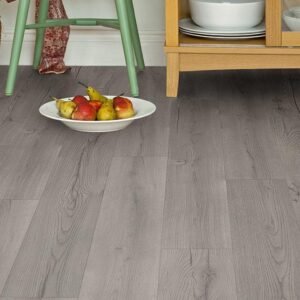 Series Woods 8mm Laminate Flooring Grey Oak - Image 1