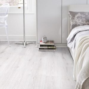 Series Woods 8mm Laminate Flooring White Oak - Image 1