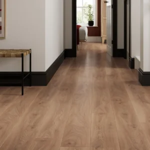 Series Woods 10mm Laminate Flooring Golden Oak - Image 1