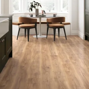 Series Woods 12mm Laminate Flooring Warm Honey Oak - Image 1