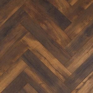 Series Woods 8mm Herringbone Laminate Flooring Praline Oak - Image 3