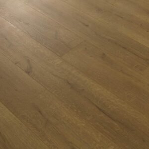 Series Woods 8mm Acoustic Laminate Rich Caramel Oak Built-in Underlay - Image 3