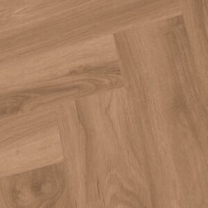 Series Woods 8mm Herringbone Laminate Flooring Warm Honey Oak - Image 2