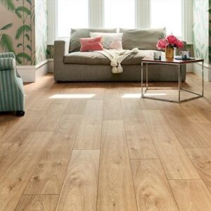 Series Woods 12mm Laminate Flooring Smoked Oak - Image 1