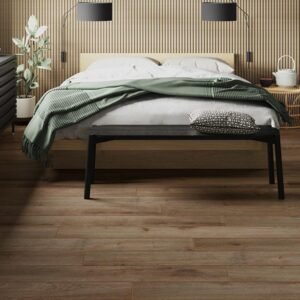 Series Woods 12mm Laminate Flooring Antique Bronze Oak - Image 1