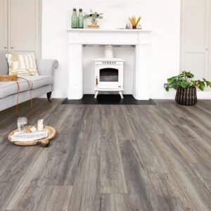 Series Woods Professional 10mm Laminate Flooring Harbour grey Oak - Image 1