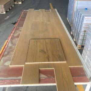 Engineered Oak 14/2 × 190 × 1900 mm | Light Brown Smoked Wax Oiled-OE1487 - Image 4