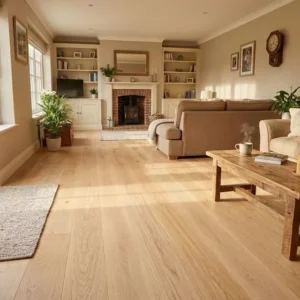 Engineered Oak 15/4 x 190 x 1900 | Natural Oak | Lacquer – YT-WF-OE1591PS - Image 1
