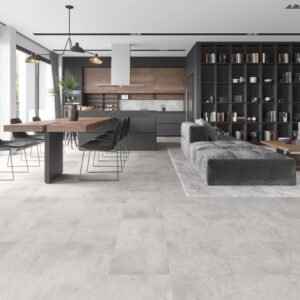 SPC Tile Effect 6.5mm / 0.5mm x 310 x 600 | Marble White – YT-WF-DC066 - Image 2
