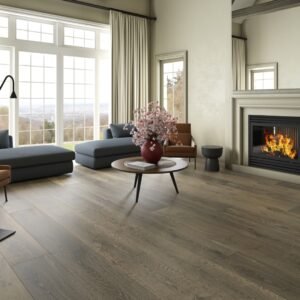 Herringbone Flooring 15/4 x 220 x 2200 | Distressed Driftwood Grey | YT-WF-DX4 (HB13) - Image 1