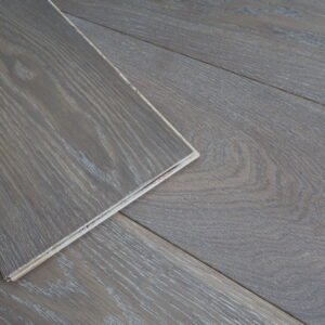 Engineered Oak Flooring 15/4 x 260 x 2200 | Smoke White | Smoke White Oiled – YT-WF-OE1565 - Image 1