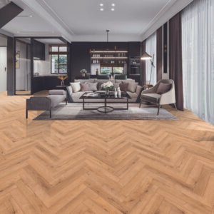Solid Laminate Herringbone 12 x 101 x 606 | Natural Oak | Natural Oak Herringbone – YT-WF-LH121 - Image 2