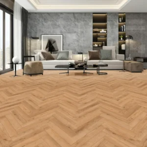 Solid Laminate Herringbone 12 x 101 x 606 | Golden Oak | Golden Oak Herringbone – YT-WF-LH332 - Image 2