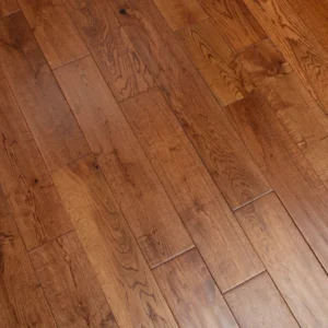 Solid Plank 18 x 125 x RL | Golden Oak | Golden Handscraped Matt Lac – YT-WF-OS125G - Image 1