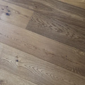 Engineered Oak 14/3 x 220 x 2200 | Smoked Brushed Oiled – YT-WF-OE14225HR - Image 1