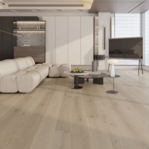 Engineered Flooring 14/3 x 190 x 1900 | Cotton White Wash | Brushed & Matt Lac - V190CW - Image 1