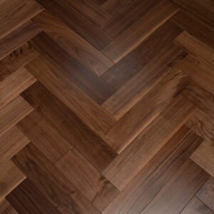 Engineered Walnut Herringbone 14/3 x 125 x 600 | American Black Walnut | Walnut Herringbone UV Lac – YT-WF-WH1421 - Image 2