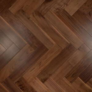 Engineered Walnut Herringbone 14/3 x 125 x 600 | American Black Walnut | Walnut Herringbone UV Lac – YT-WF-WH1421 - Image 4